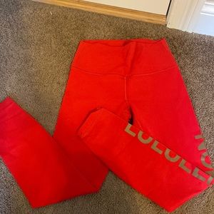 Lululemon Special Edition Wunder Under Leggings